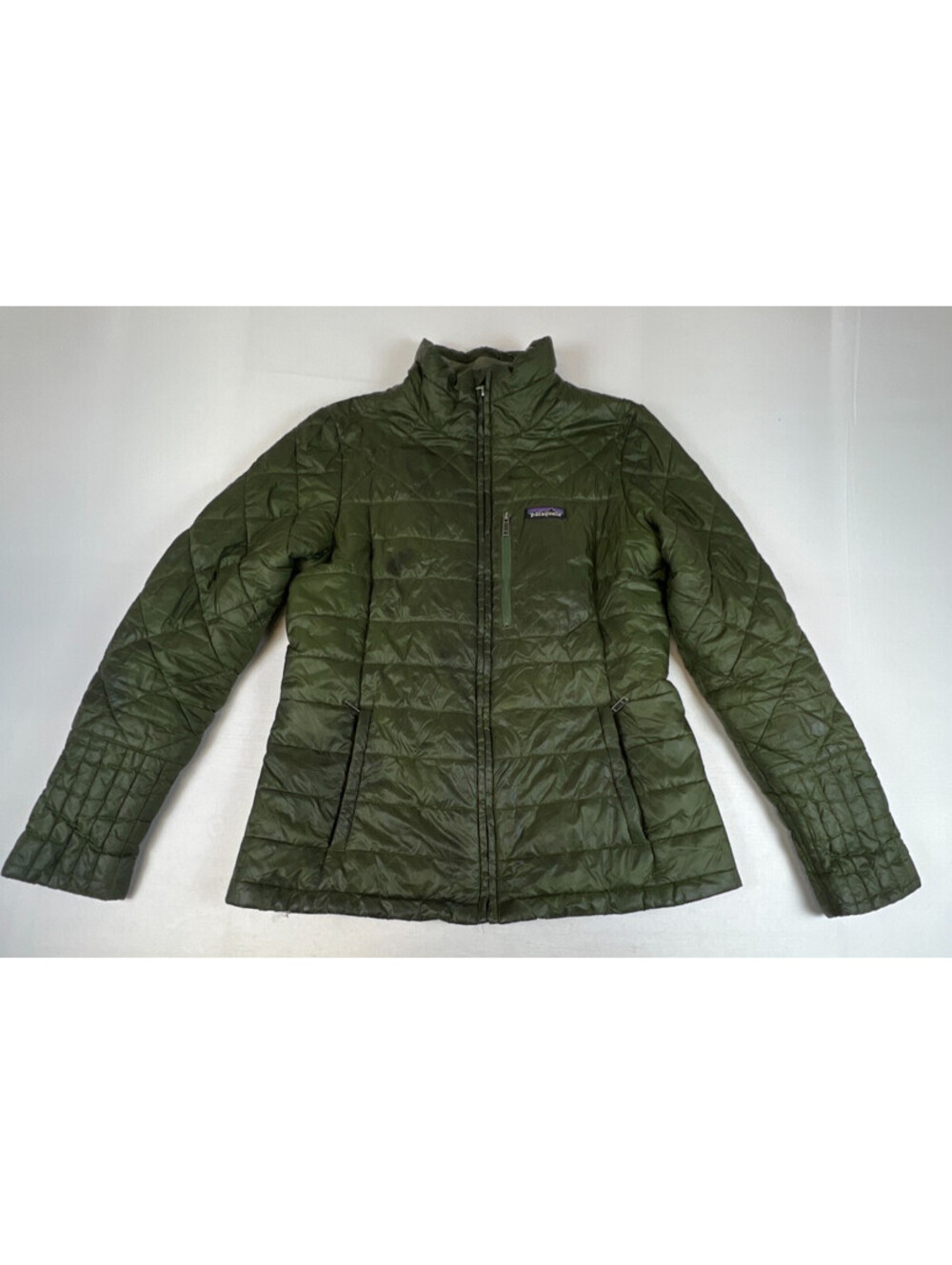 Patagonia Women's Radalie Quilted Insulated Puffer Jacket Green Size M